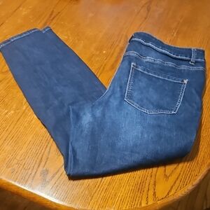 Maurices Dark Indigo High-Rise Jeans with Contrast Stitching